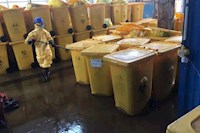 水控集團員工全面防護，醫廢焚燒廠涉疫垃圾日產日清！